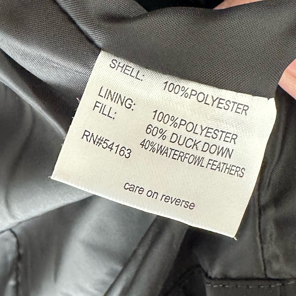 Calvin Klein Women's Black Puffer Coat Jacket - Picture 6 of 10